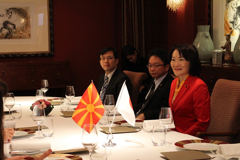 在京マケドニア大使館 開館レセプション｜山田美樹公式サイト｜衆議院議員（前環境副大臣）｜自民党東京都第一選挙区支部長（千代田区・新宿区）